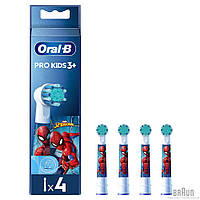 Набір дитячих зубних насадок людина павук Braun Oral-B Kids Spider-Man (4 шт)