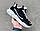 Чоловічі кросівки текстильні Чорно-білі Nike, фото 4