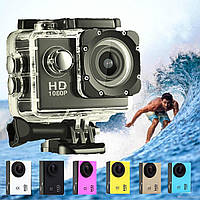 Экшн камера A7 Sport Full HD 1080P - Спортивная камера с аквабоксом, GoPro (b249)! Скидка