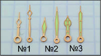 Стрілки для годинника Победа. Стрілки для наручних часів