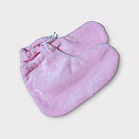 Носочки тёплые для парафинотерапии розовые