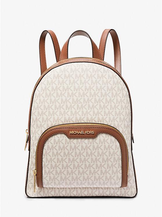 Жіночий рюкзак MICHAEL KORS Jaycee Medium Logo Backpack (ванільний) ОРИГІНАЛ