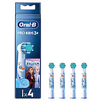 Насадки для електричної зубної щітки, дитячі Oral-B Braun Kids Frozen (Крижане серце) 4 шт