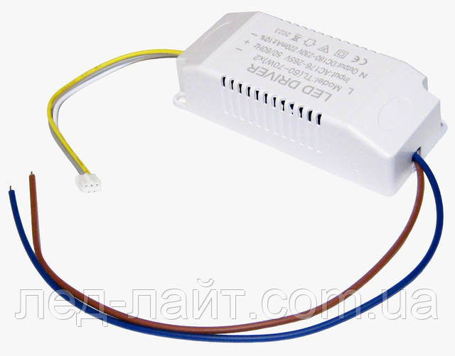 LED driver 220mA (60-70w)x2 3pin