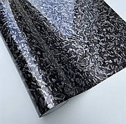 Плівка під кований ломаний карбон супер глянець самоклеюча  30Х150 см СONGSHANG