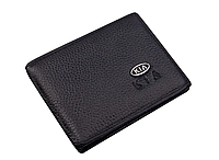 Шкіряна обкладинка - гаманець з логотипом Kia