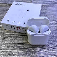 Беспроводная Гарнитура HBQ i8P TWS bluetooth earphone, наушники гарнитура, Блютуз наушники, Наушники в кейсе!!