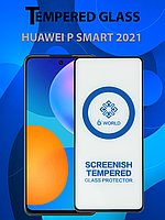 Защитное стекло для Хуавей П Смарт 2021 , Huawei P Smart 2021( Premium Tempered 6D Glass )