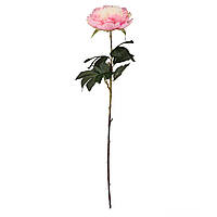 Искусственный цветок пион 95 см розовый