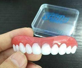 Накладка на зубы tooth cover, Съемные виниры, Накладные зубы, Съемные ...