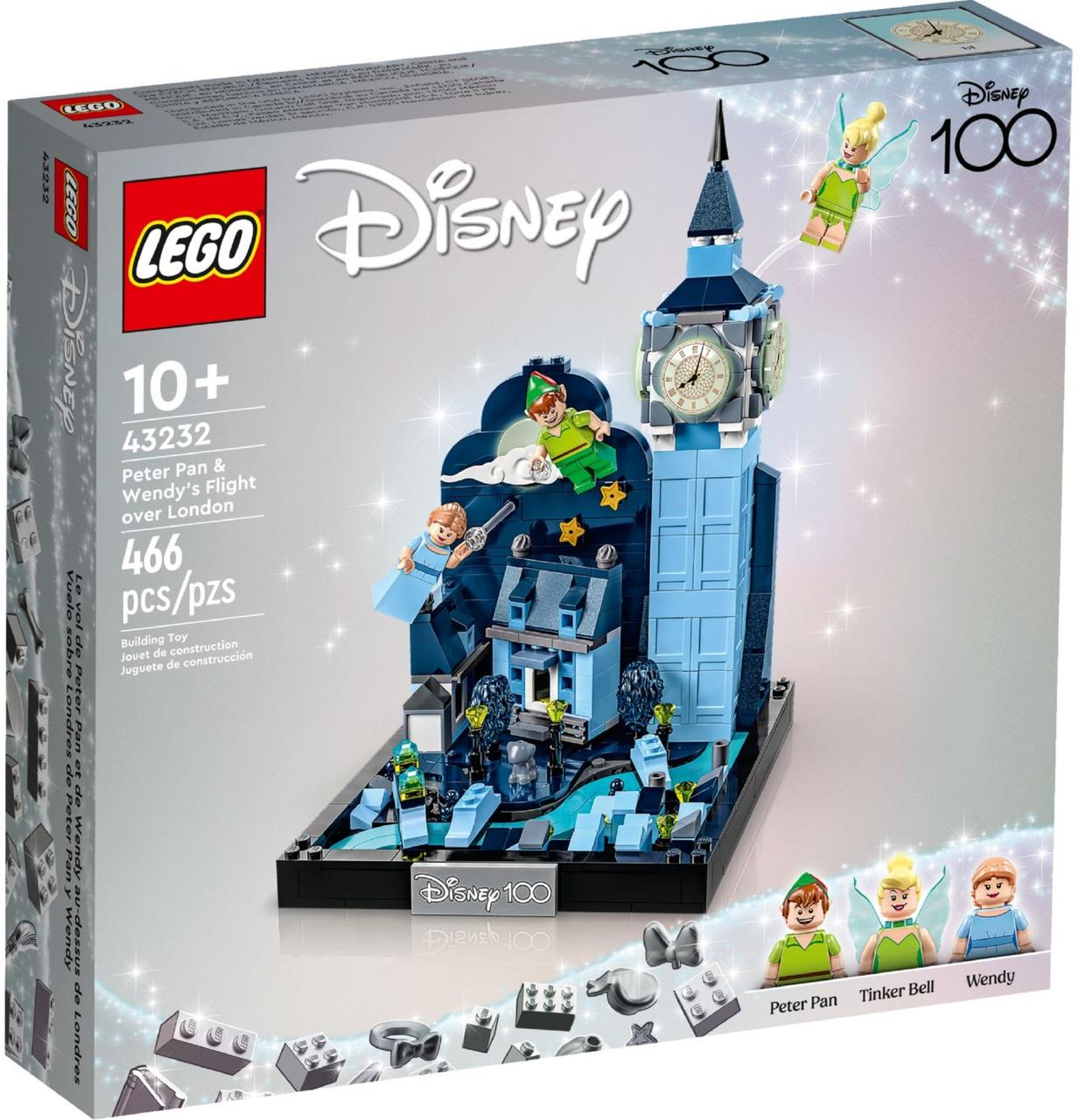 Конструктор LEGO Disney Політ Пітера Пена та Венді над Лондоном (43232), фото 1