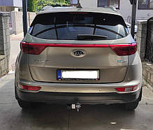 Фаркоп Kia Sportage 4 QL 2015-2018 (Кіа Спортейдж 4) польський, без підрізу бампера, фото 5