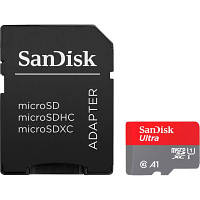 Карта памяти SanDisk 32GB microSD class 10 UHS-I Ultra (SDSQUA4-032G-GN6MA) - Вища Якість та Гарантія!