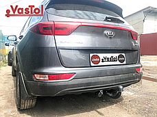 Фаркоп Kia Sportage 4 QL 2015-2018 (Кіа Спортейдж 4) без зняття бампера, фото 4