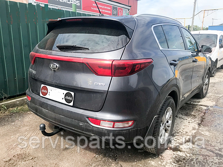 Фаркоп Kia Sportage 4 QL 2015-2018 (Кіа Спортейдж 4) без зняття бампера, фото 1