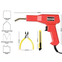 Гарячий степлер,паяльник для пластику (+400 скоб в наборі)