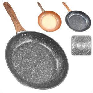 Сковорода лита кераміка "Meteorite" індукційне дно 26*5см 10374-26