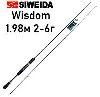 Спиннинг SIWEIDA Wisdom 1.98м 2-6г карбон IM9 ультралайт