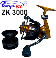 Катушка Boya By ZK 3000 (7+1 BB 5.2:1) спиннинговая с дополнительной шпулей