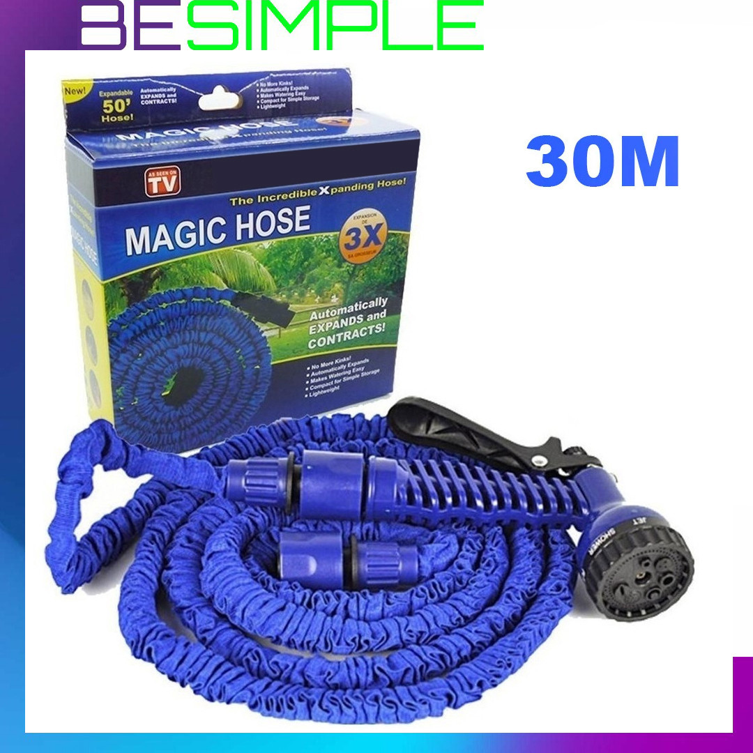 Шланг для поливу Ікс-госп 30 метрів з розпилювачем Magic Hose! Знижка