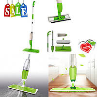 Швабра с распылителем Healthy Spray Mop зеленая, Elite