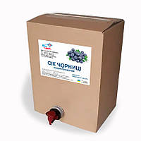 Концентрированный сок черники, 65-67 Briх, кислотность 5,3-5,5%, 20л/26кг bag-in-box