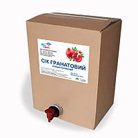 Концентрированный сок граната, 65-67 Briх, кислотность 4,5%, bag-in-box 10л/13кг