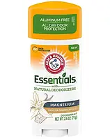 Прозорий дезодорант без металів Arm&Hammer Essentials Deodorant Natural Vanilla sandalwood al Deodorizers