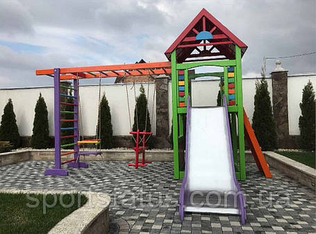 Детский игровой комплекс "Тарзан Мини" детальная покраска, фото 1