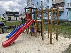 Дитячий комплекс, гірка пластик висота 1200 мм, фото 3
