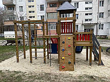 Дитячий комплекс, гірка пластик висота 1200 мм, фото 5