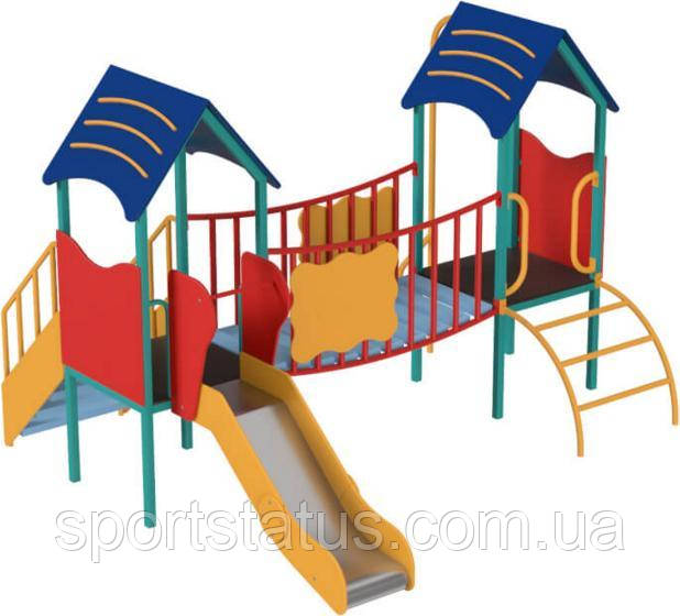 Дитячий комплекс НІЖНІСТЬ пластикова гірка