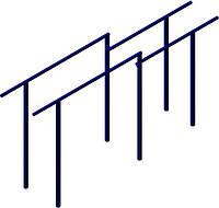 Бруси КЛАСИЧНІ, дворівневі