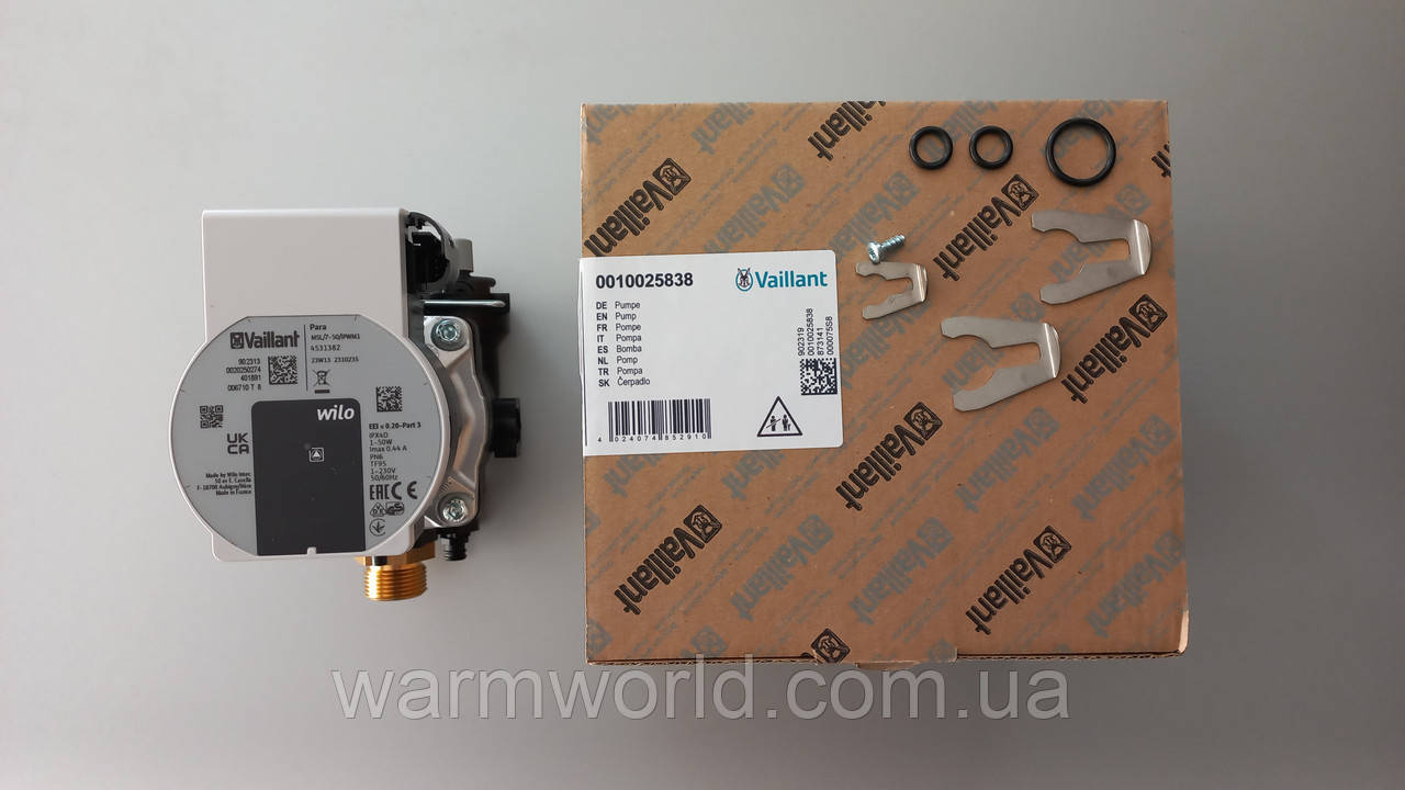 0010025838 Насос eloBlock VE14 Para MSL/7-50/IPWM1 Vaillant
