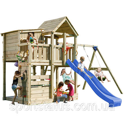 Ігровий дитячий майданчик Blue Rabbit PALAZZO + SWING, фото 1