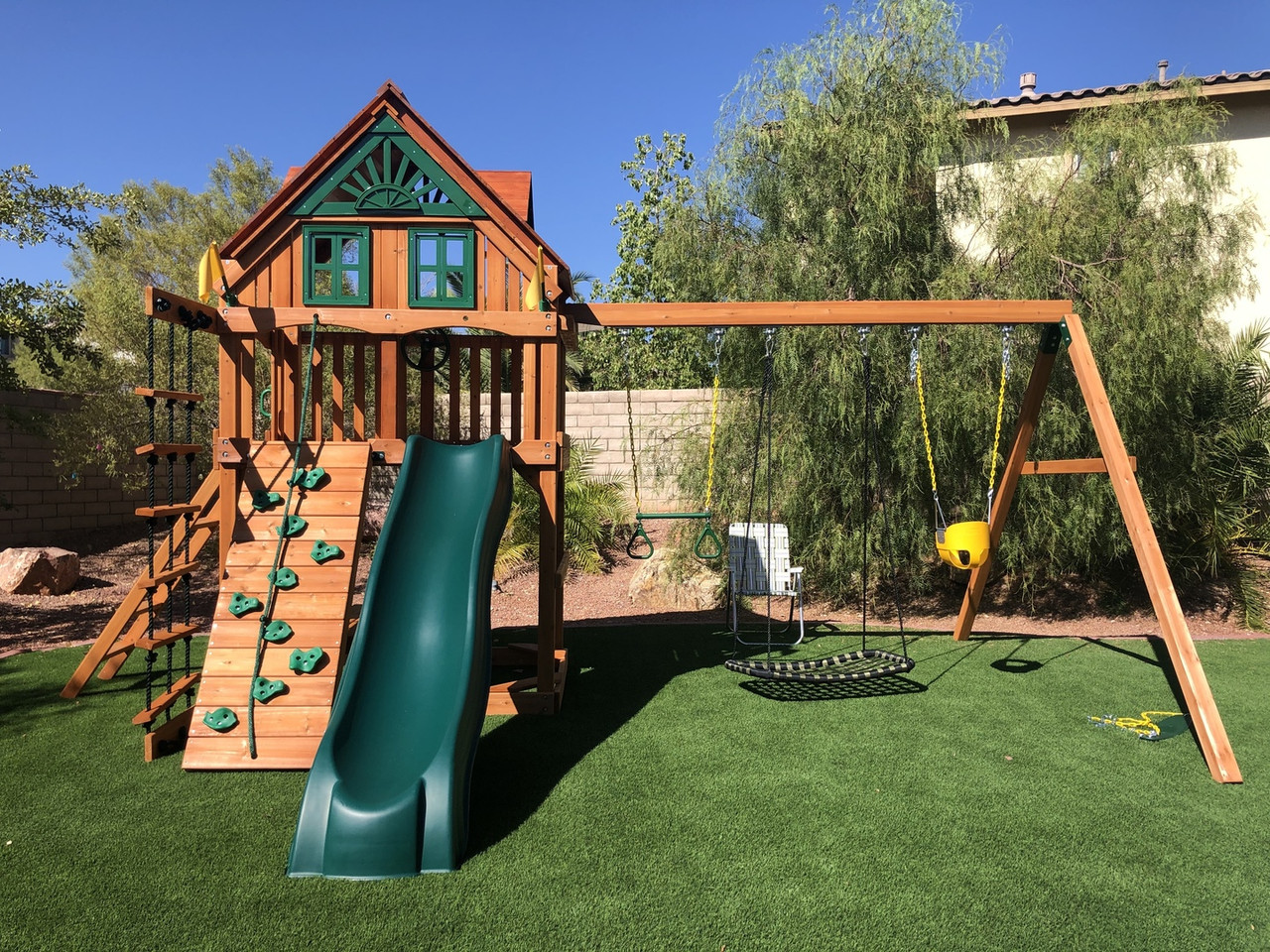 Дитячий ігровий майданчик "Люкс-5" E6