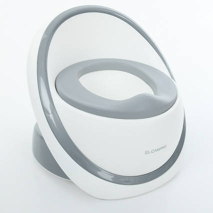 Дитячий горщик із м'якою накладкою, 34,2*32,9*29,45 см ME 1143 EGG POTTY Gray