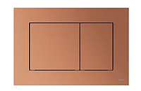 Панель двойного смыва TECEnow для унитаза красная бронза (9240422)