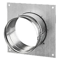 Вентиляційний фланець ВЕНТС ФМК 125 d125 мм із оцинкованої сталі