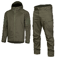 CamoTec костюм STALKER 3.0 CANVAS Olive, военный костюм олива, демисезонный костюм, тактический костюм pdr