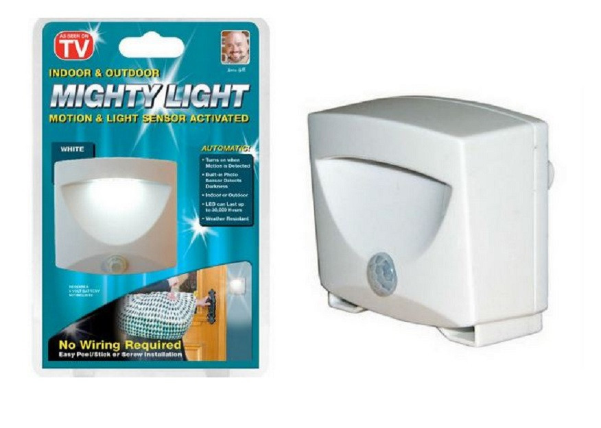 Универсальная Led подсветка, светильник Mighty Light Night Lights светодиодная лампа с датчиком движения!! - фото 7 - id-p2139014751