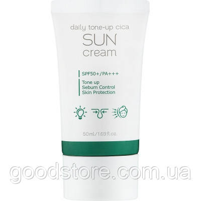 Засіб проти засмаги Prreti Daily Tone-Up Cica Sun Cream Сонцезахисний крем 50 мл (8809738321652)