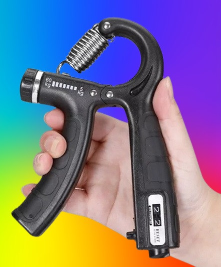 Кістовий тренувальний еспандер з регулюванням навантаження до 60 кг, фото 1