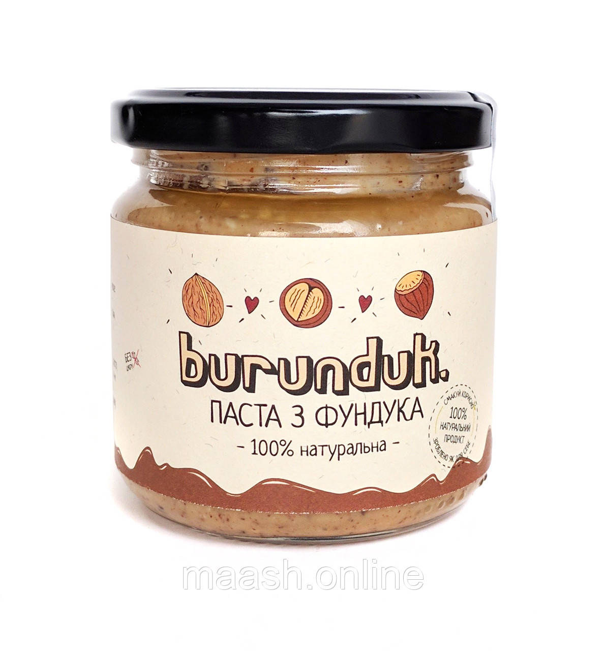 Паста фундучна Burunduk, 180 г