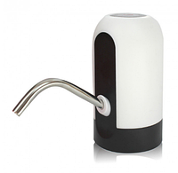 Помпа для воды электрическая на бутыль автоматическая с аккумулятором Water Dispenser, Elite