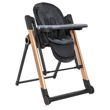 Стільчик для годування-гойдалка 2 в 1 El Camino ME 1102 DEBUT Posh Black