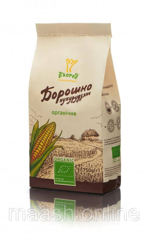 Борошно кукурудзяне органічне Екород, 500г, фото 1