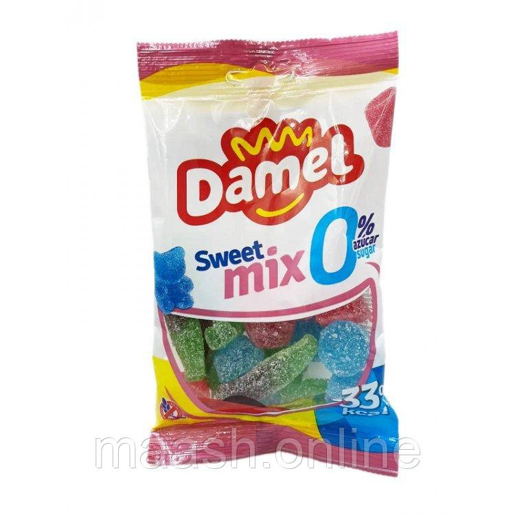 Жувальні цукерки солодкий мікс без цукру Damel, 90г