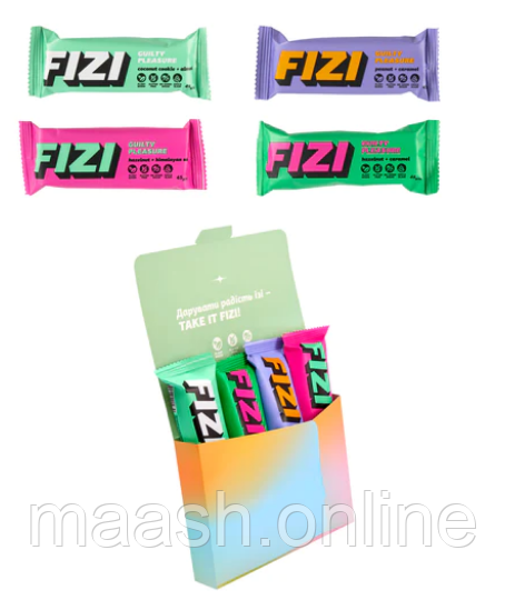 Шоколадні батончики Mini Box Guilty Pleasure FIZI, 4шт