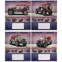 Від 20 шт. Зошит кольоровий 12 листів, клітина "3525" M купити дешево оптом в інтернет-магазині